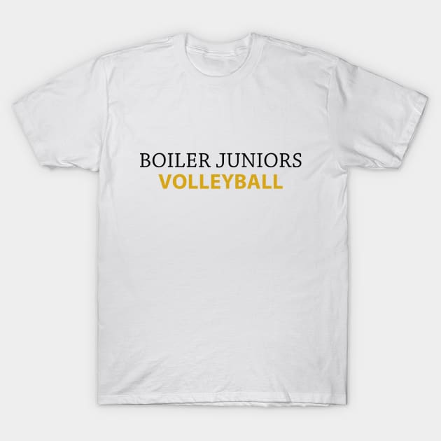 Plain logo gold T-Shirt by BoilerJuniors